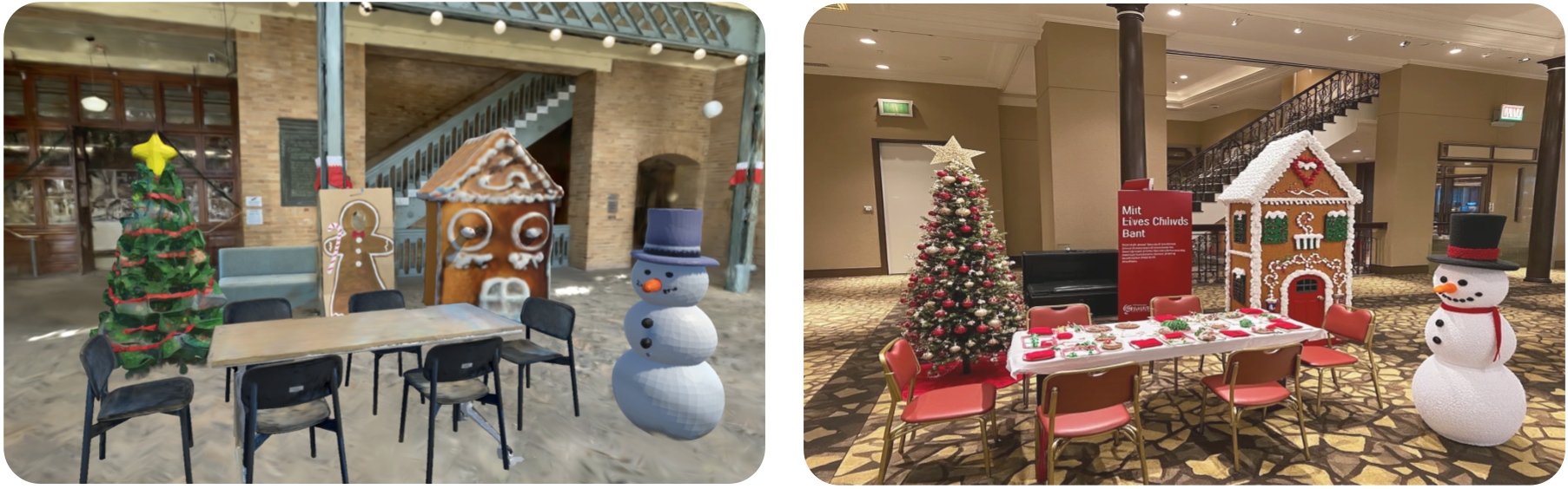 Magic Camera outdoor scene example.